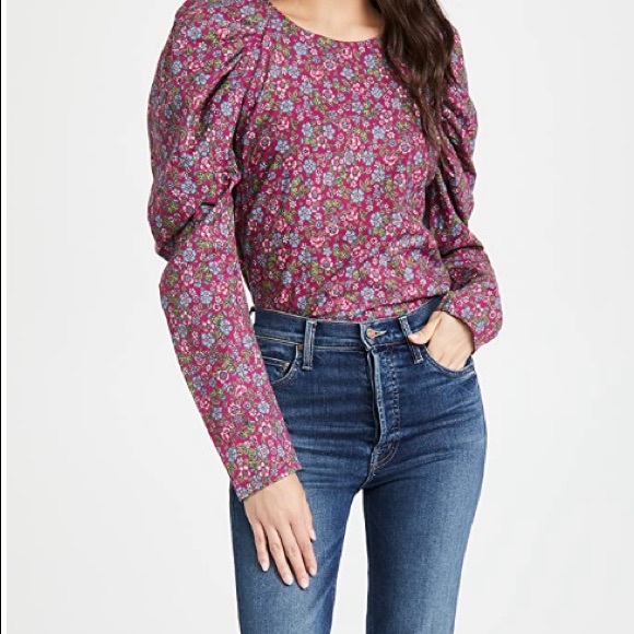 Banjanan Florence Top Hedgehog Boysenberry size XL - Picture 1 of 9